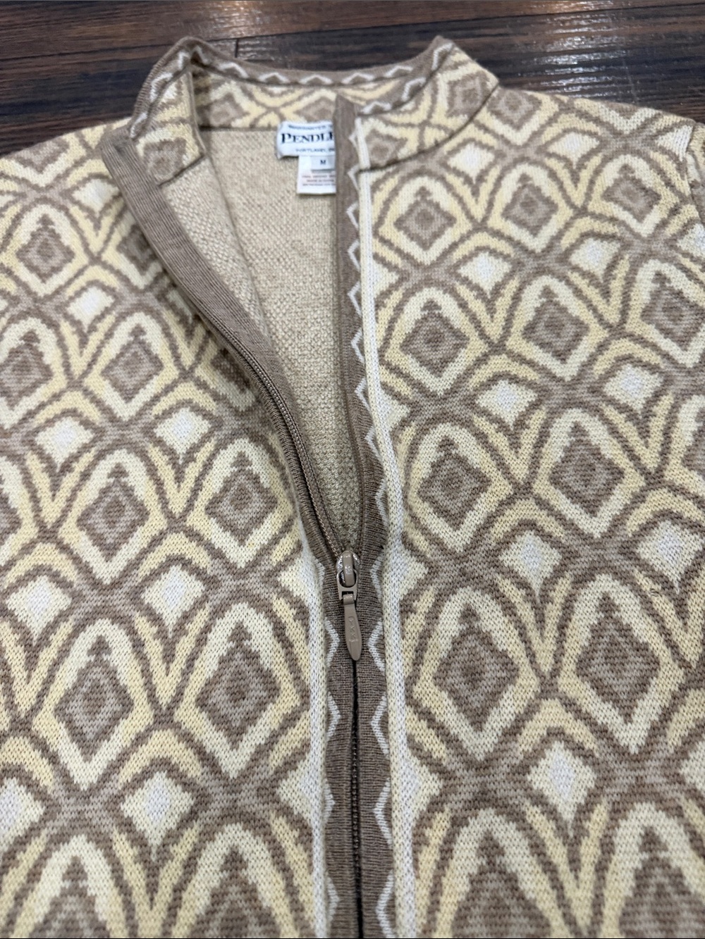 Pendleton Zip Sweater - Picture 3 of 4